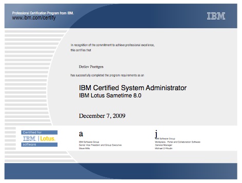 Image:Sametime - Certified System Administrator